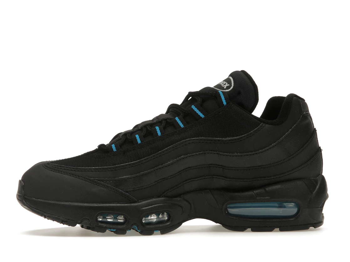 Vue 18 de Nike Air Max 95 Black Laser Blue