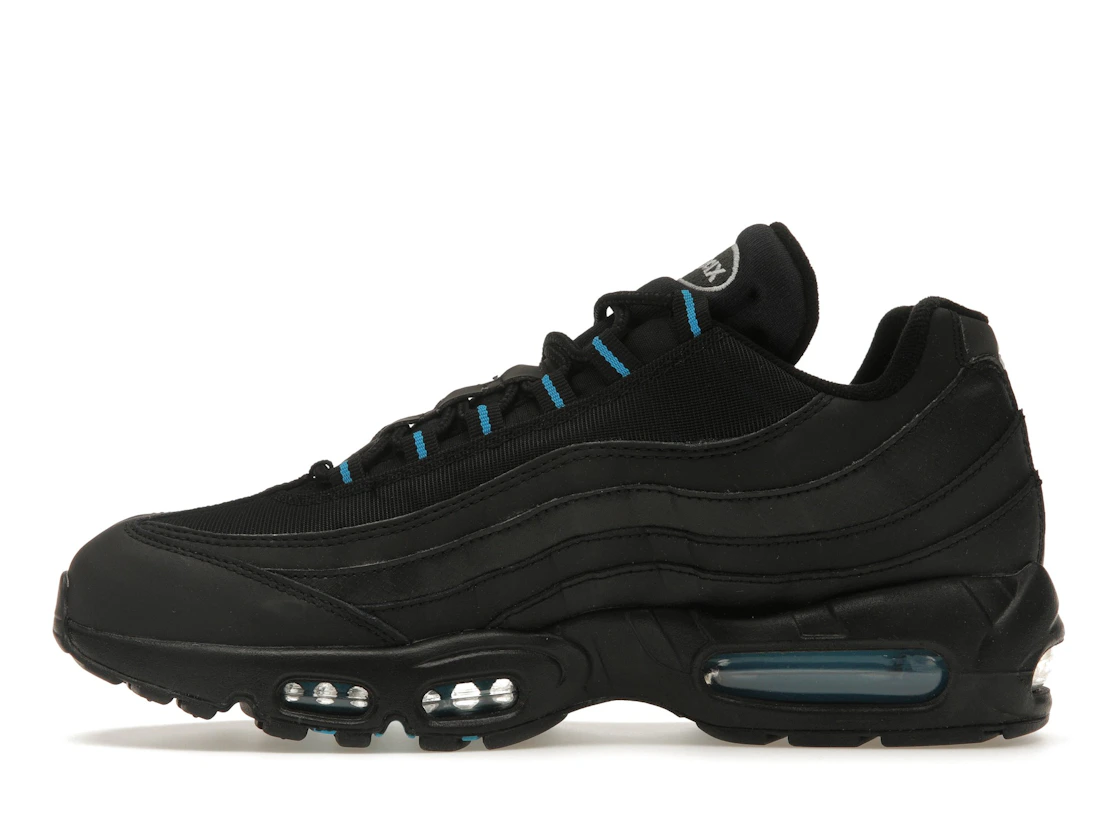 Vue 19 de Nike Air Max 95 Black Laser Blue