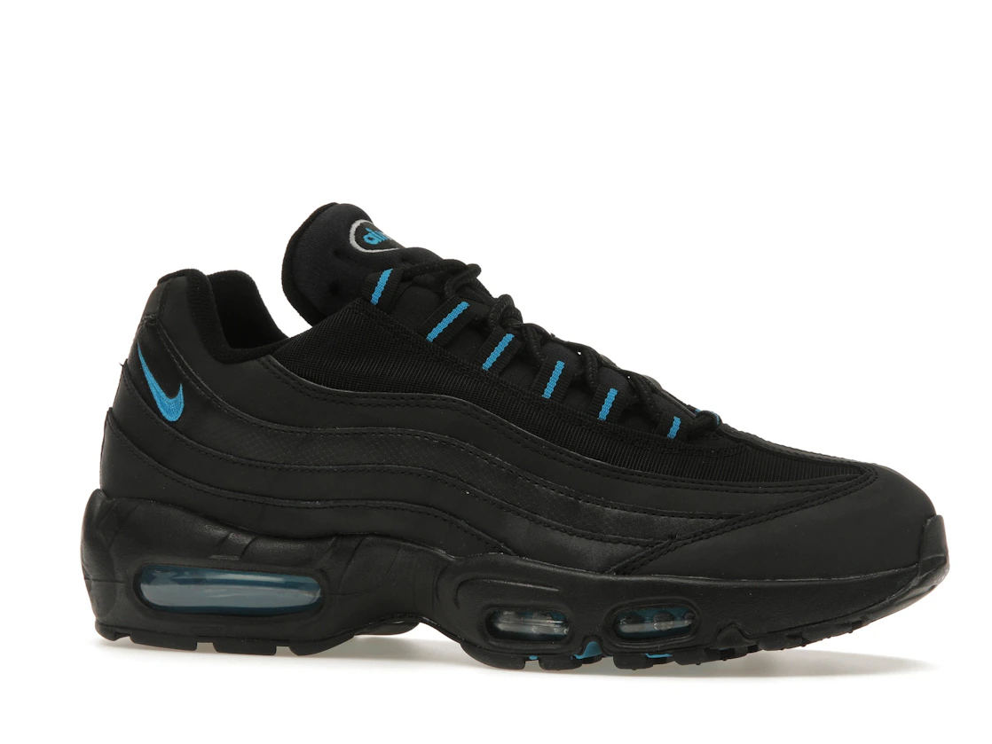 Vue 3 de Nike Air Max 95 Black Laser Blue