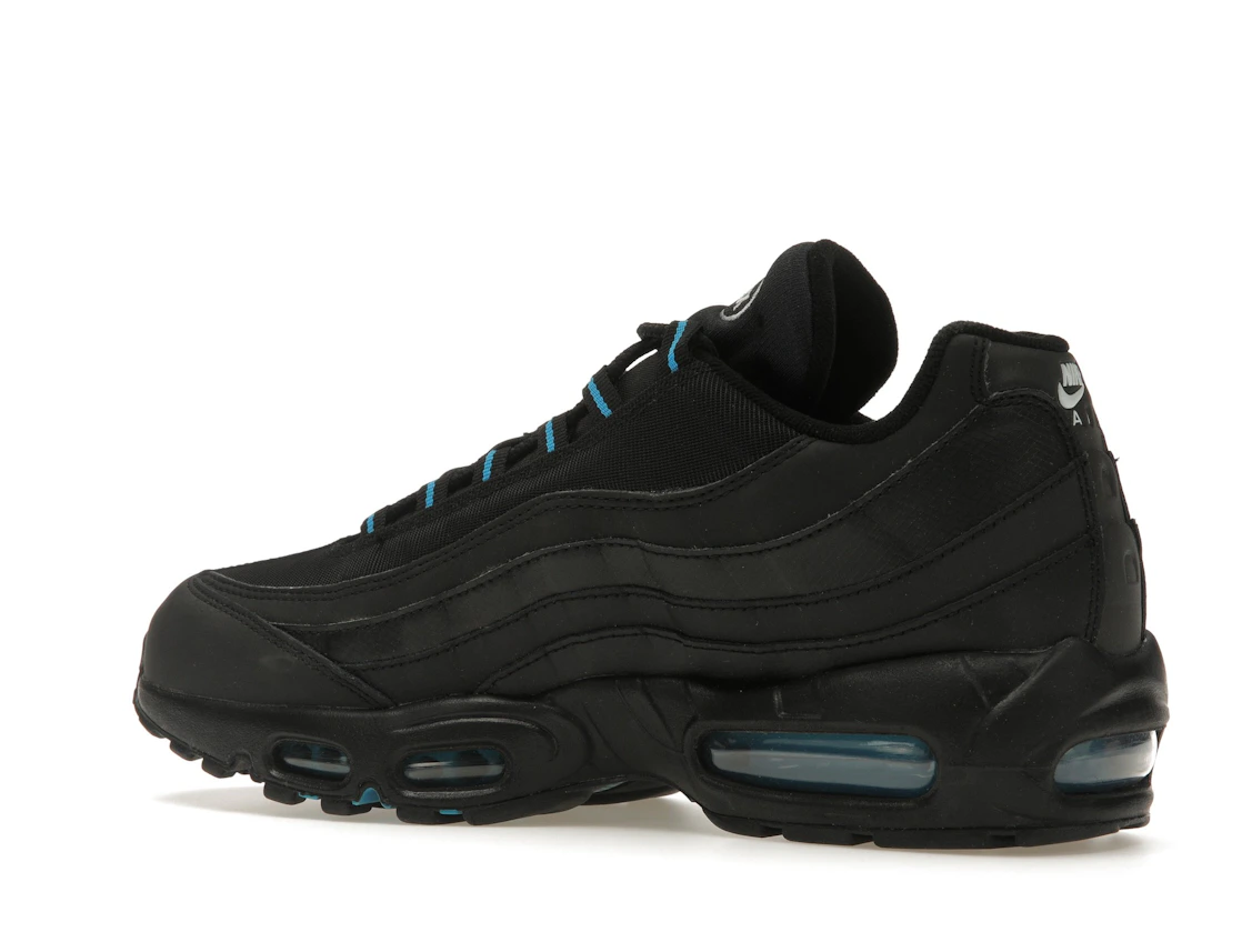 Vue 22 de Nike Air Max 95 Black Laser Blue
