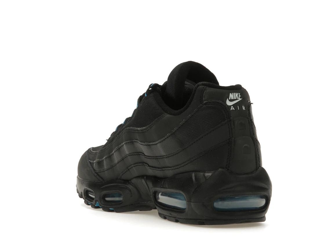 Vue 25 de Nike Air Max 95 Black Laser Blue
