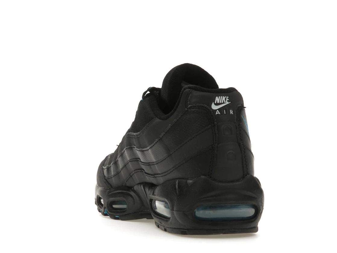 Vue 26 de Nike Air Max 95 Black Laser Blue