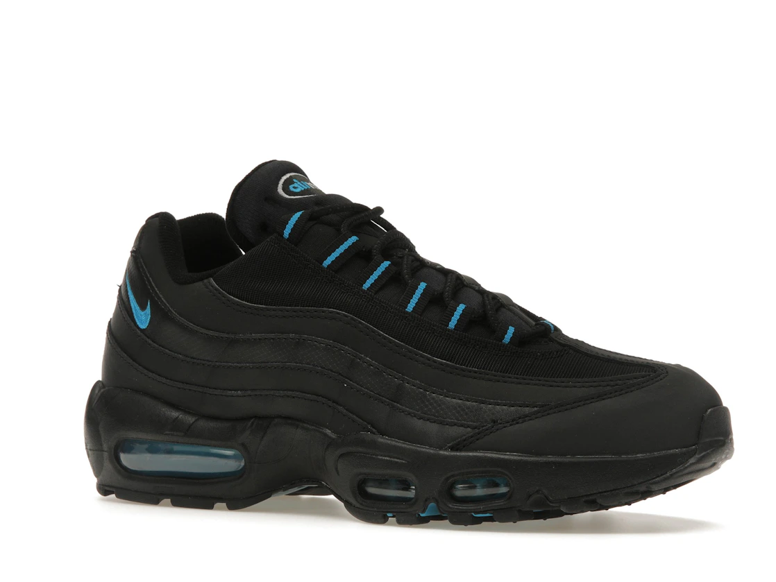 Vue 4 de Nike Air Max 95 Black Laser Blue