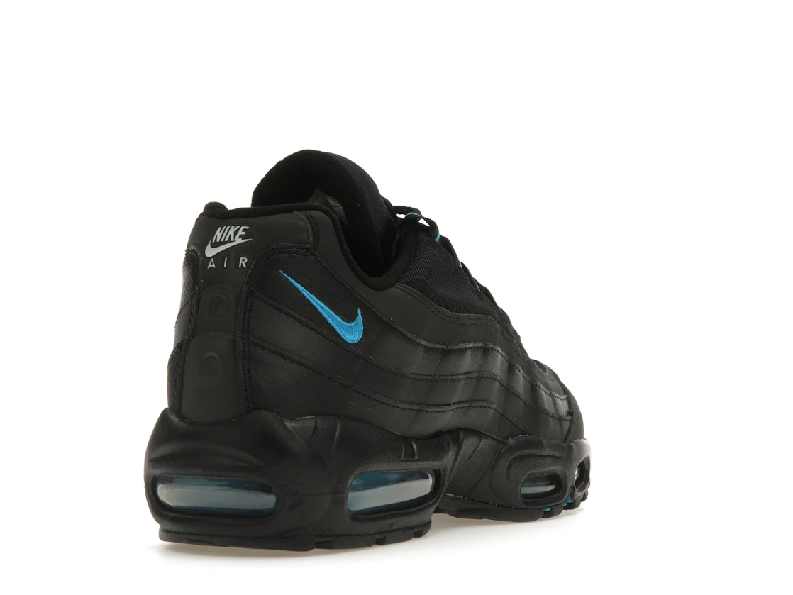 Vue 31 de Nike Air Max 95 Black Laser Blue