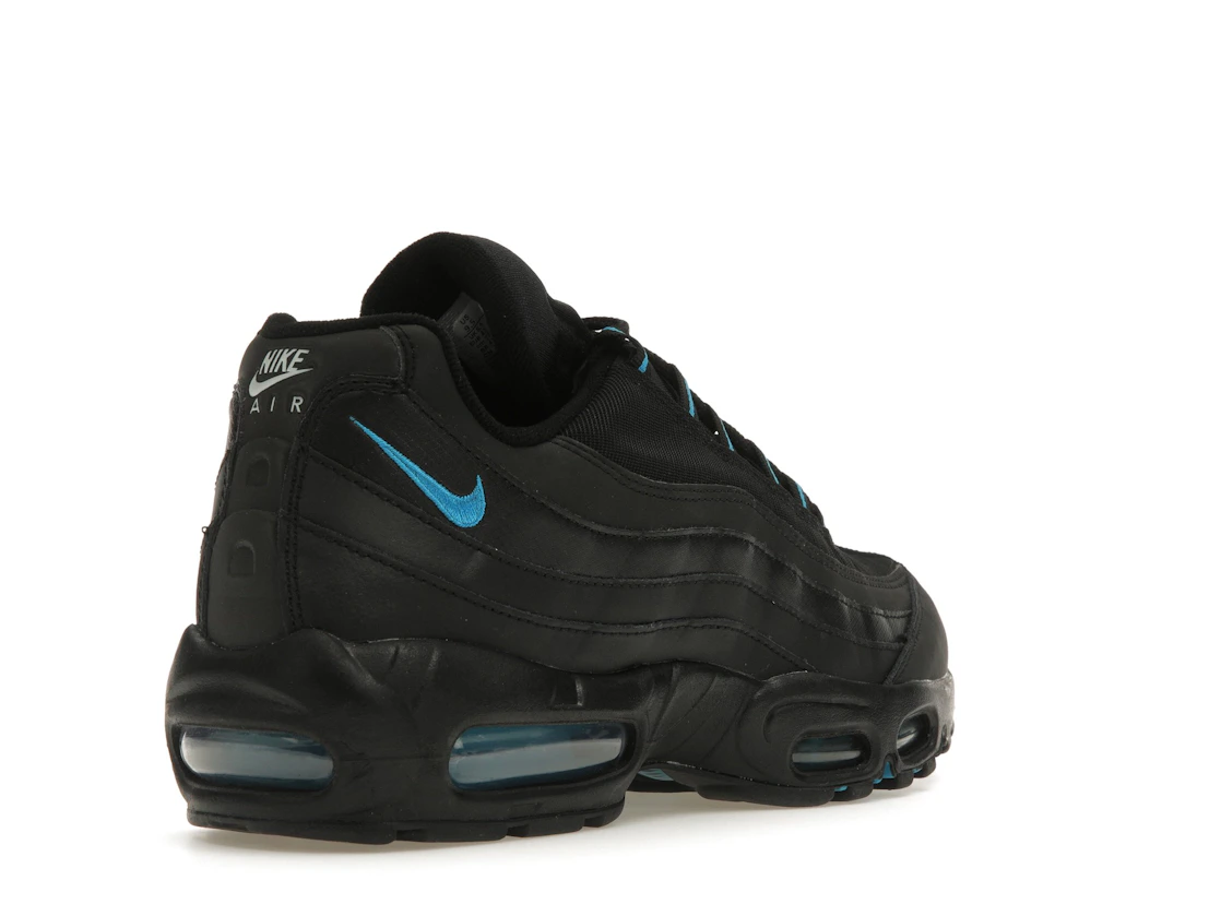 Vue 32 de Nike Air Max 95 Black Laser Blue
