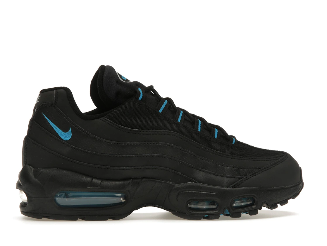 Vue 36 de Nike Air Max 95 Black Laser Blue