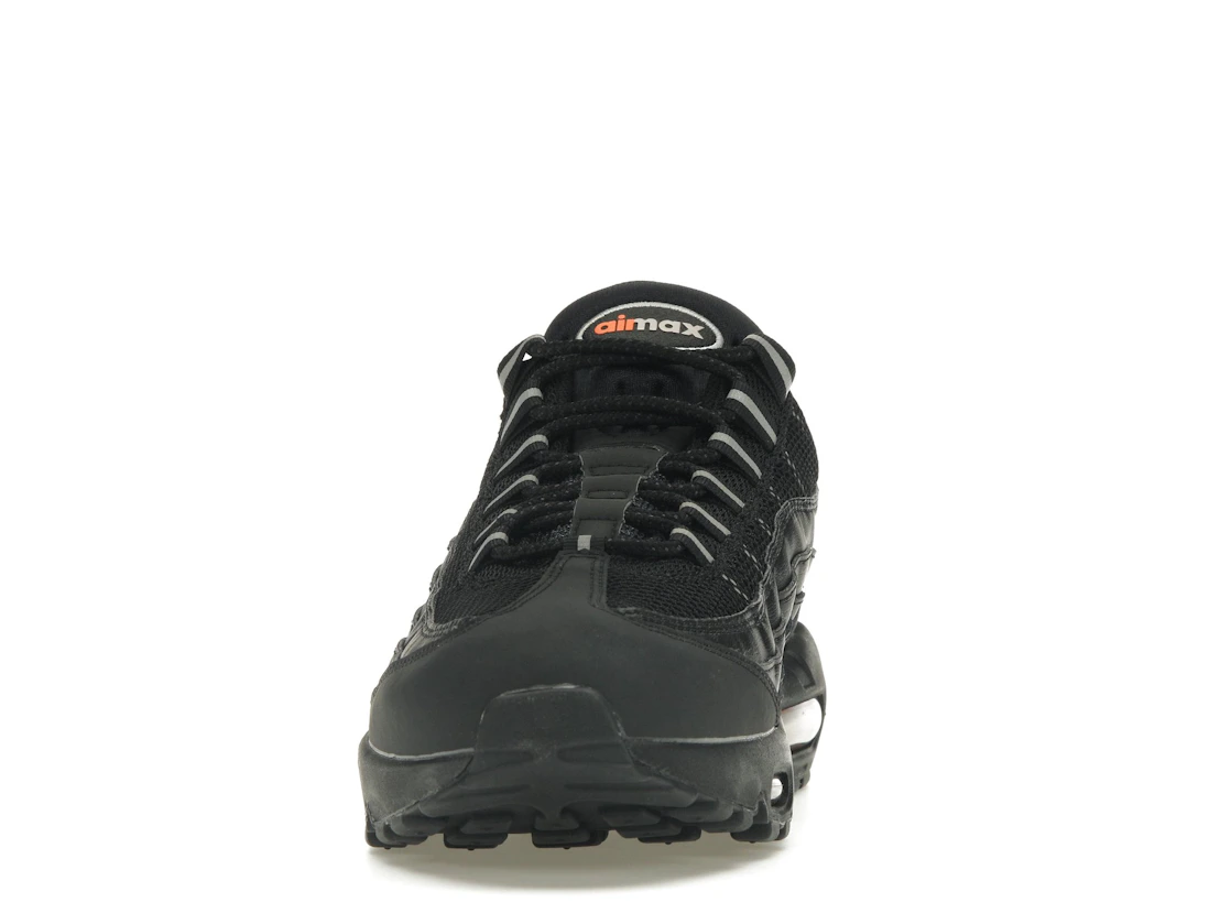 Vue 11 de Nike Air Max 95 Black Total Orange