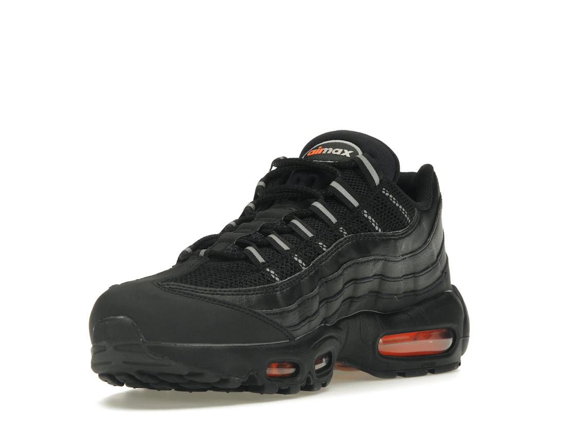 Vue 14 de Nike Air Max 95 Black Total Orange