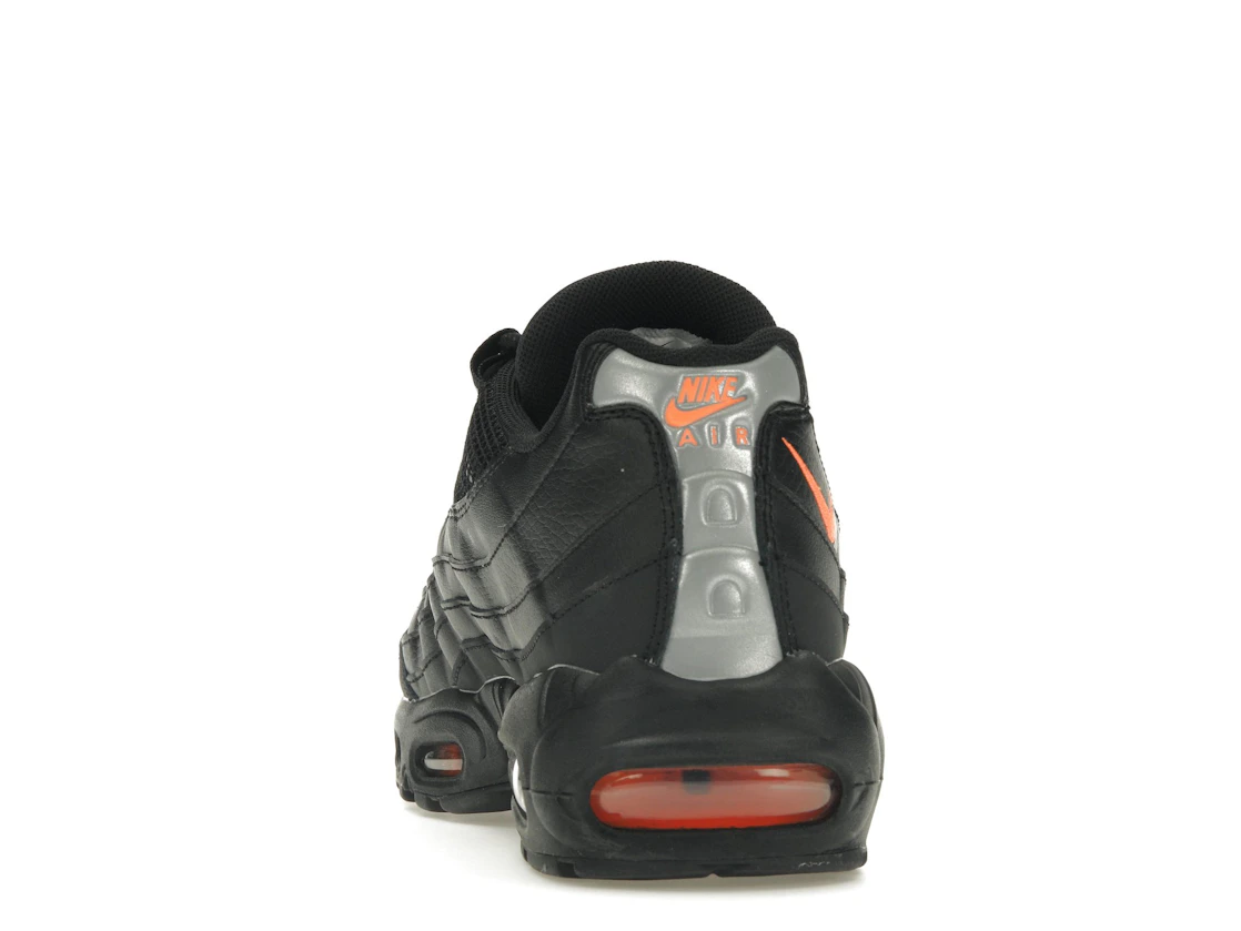 Vue 27 de Nike Air Max 95 Black Total Orange