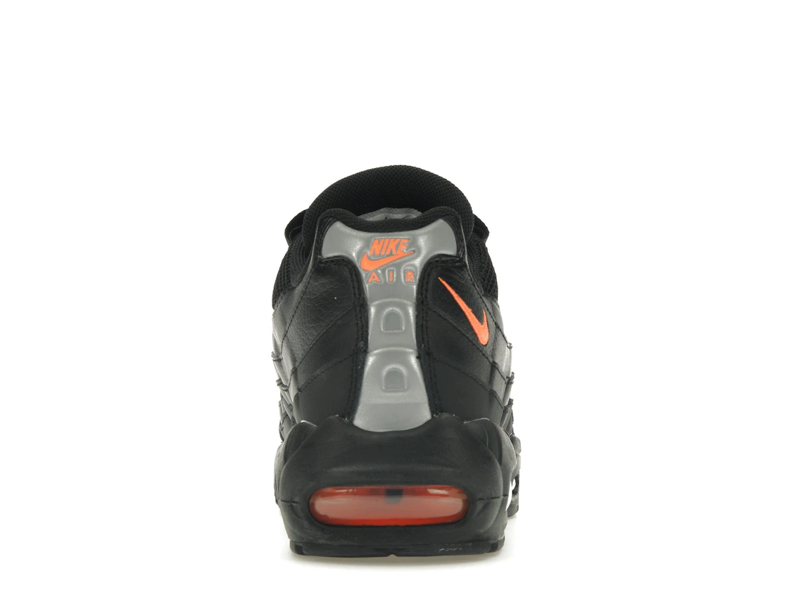 Vue 28 de Nike Air Max 95 Black Total Orange