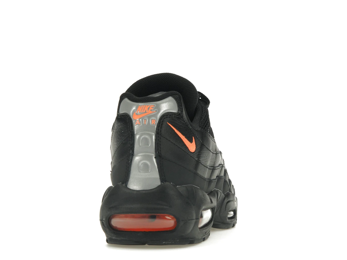 Vue 29 de Nike Air Max 95 Black Total Orange