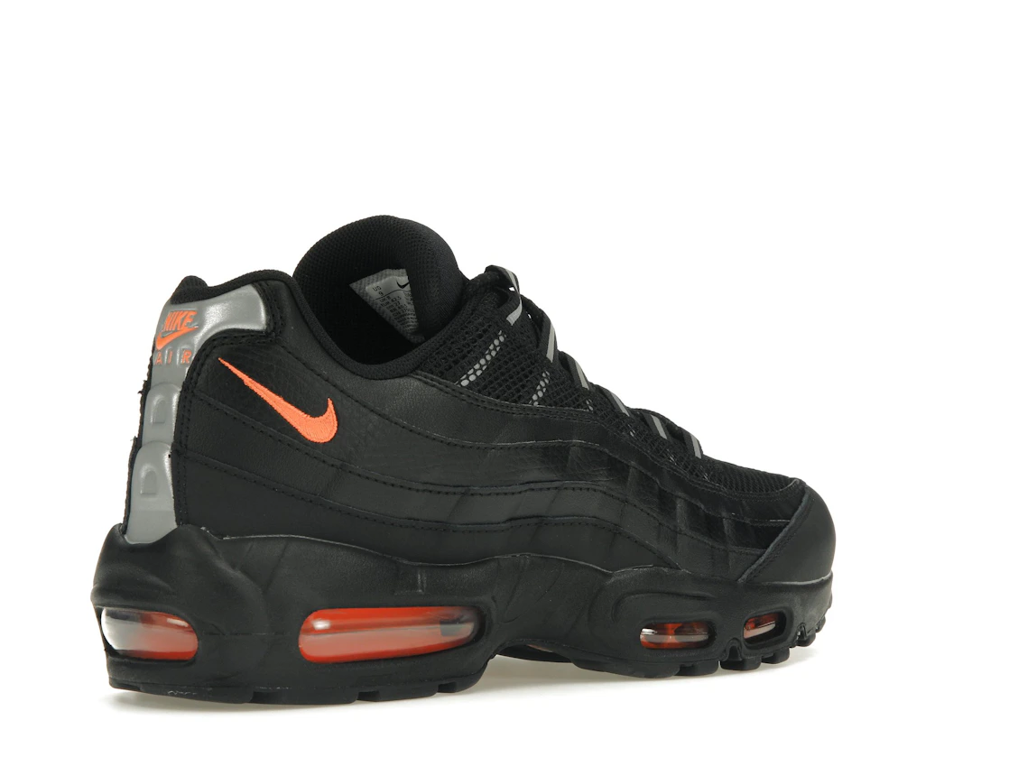 Vue 33 de Nike Air Max 95 Black Total Orange