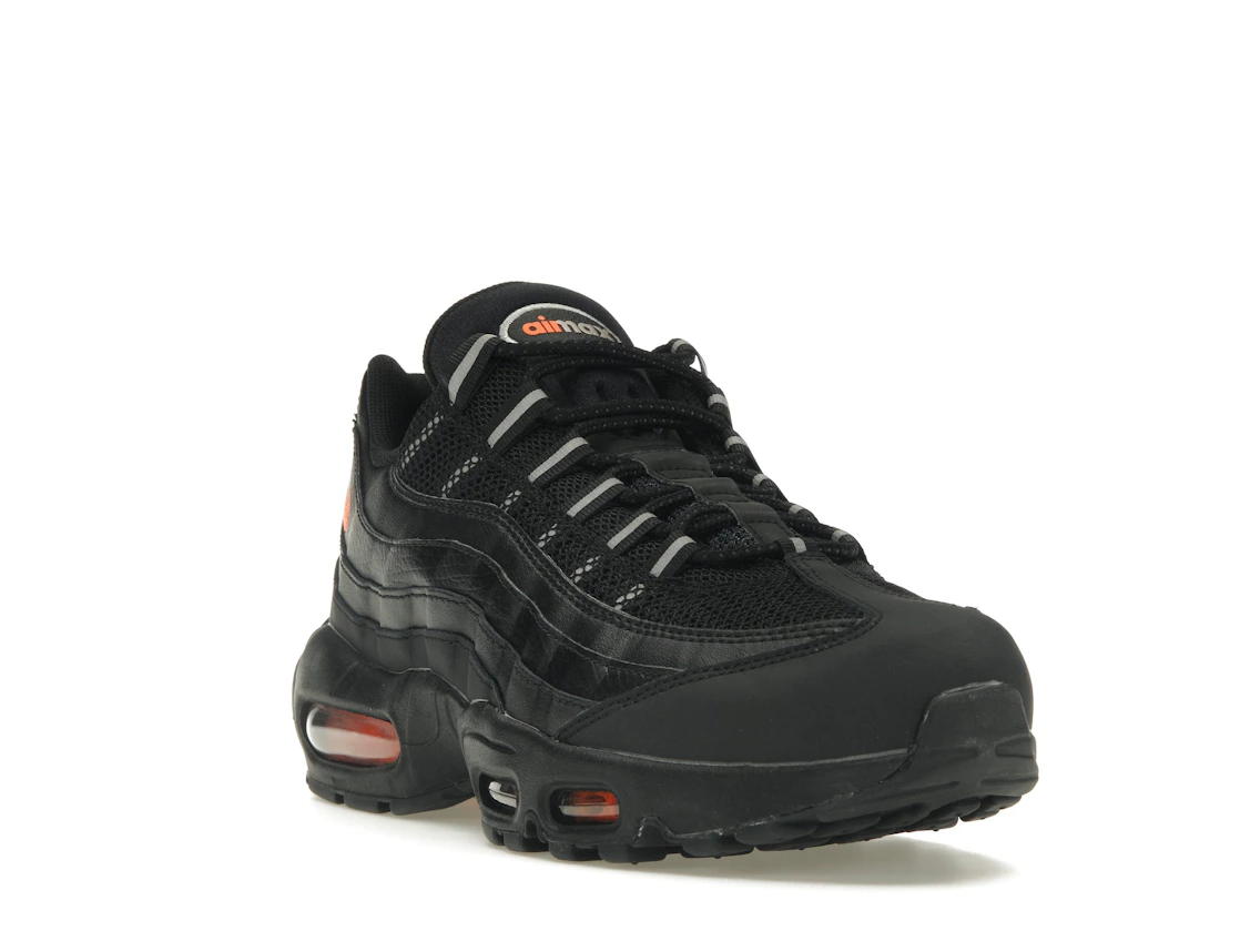 Vue 7 de Nike Air Max 95 Black Total Orange