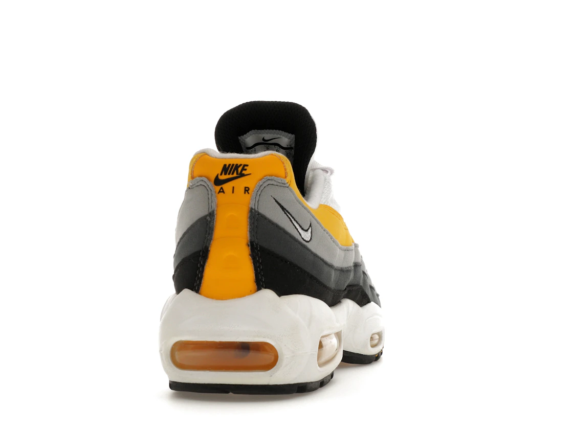 Vue 29 de Nike Air Max 95 White Amarillo Dark Grey