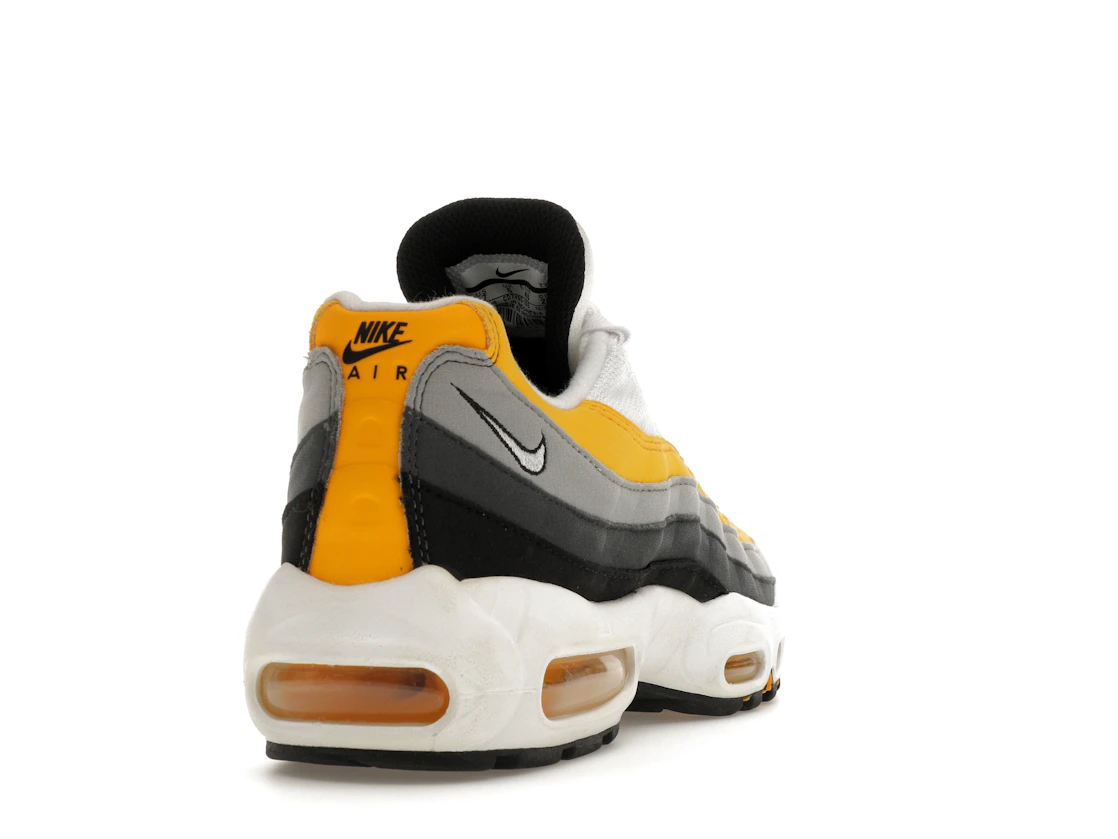 Vue 30 de Nike Air Max 95 White Amarillo Dark Grey