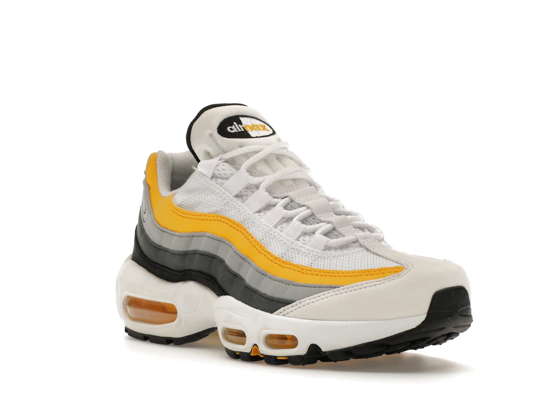 Vue 6 de Nike Air Max 95 White Amarillo Dark Grey