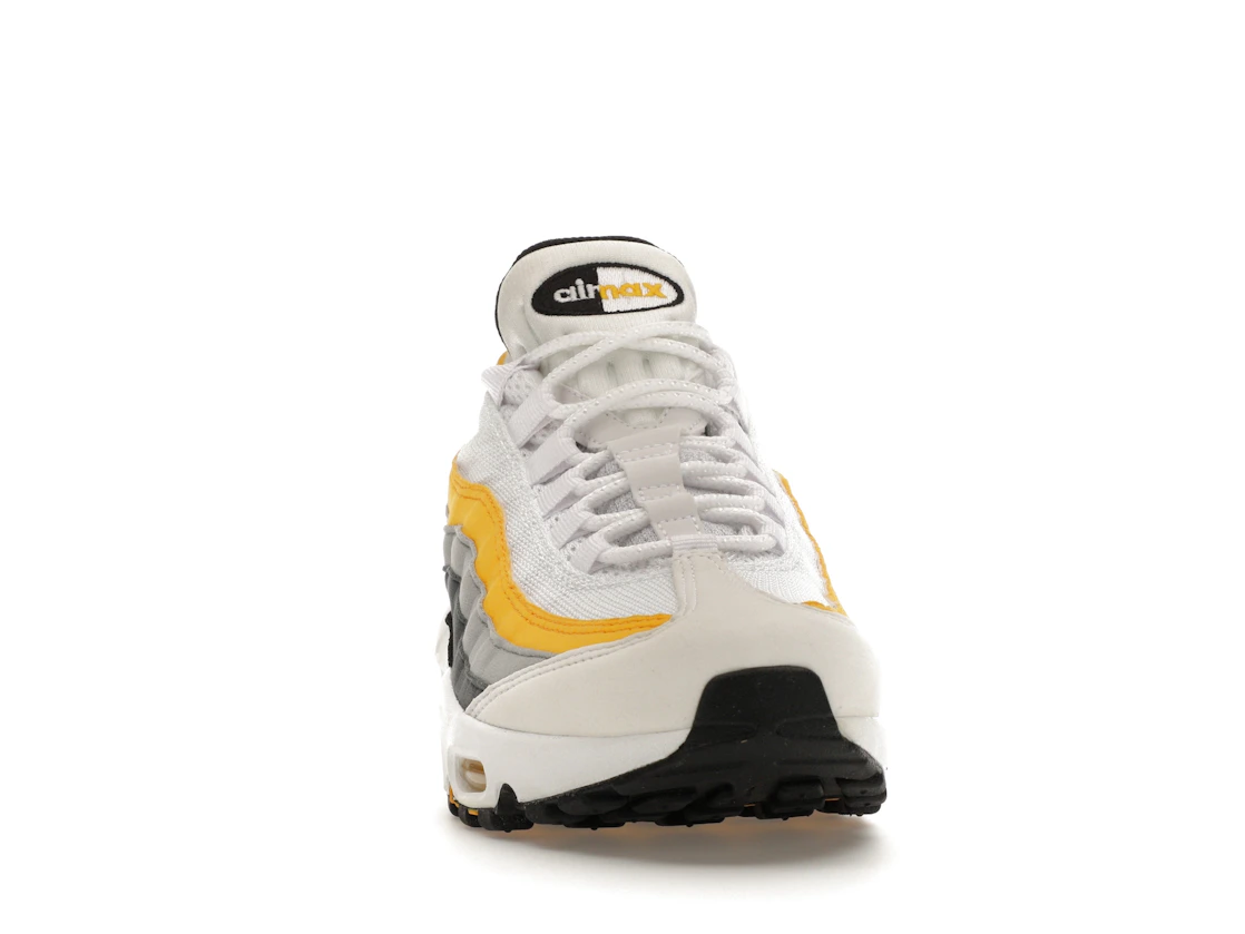 Vue 9 de Nike Air Max 95 White Amarillo Dark Grey