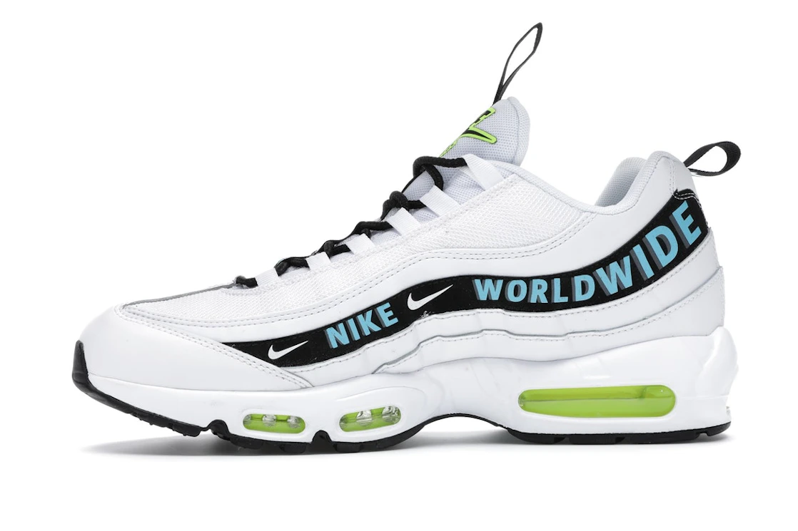 Vue 18 de Nike Air Max 95 Worldwide Pack White