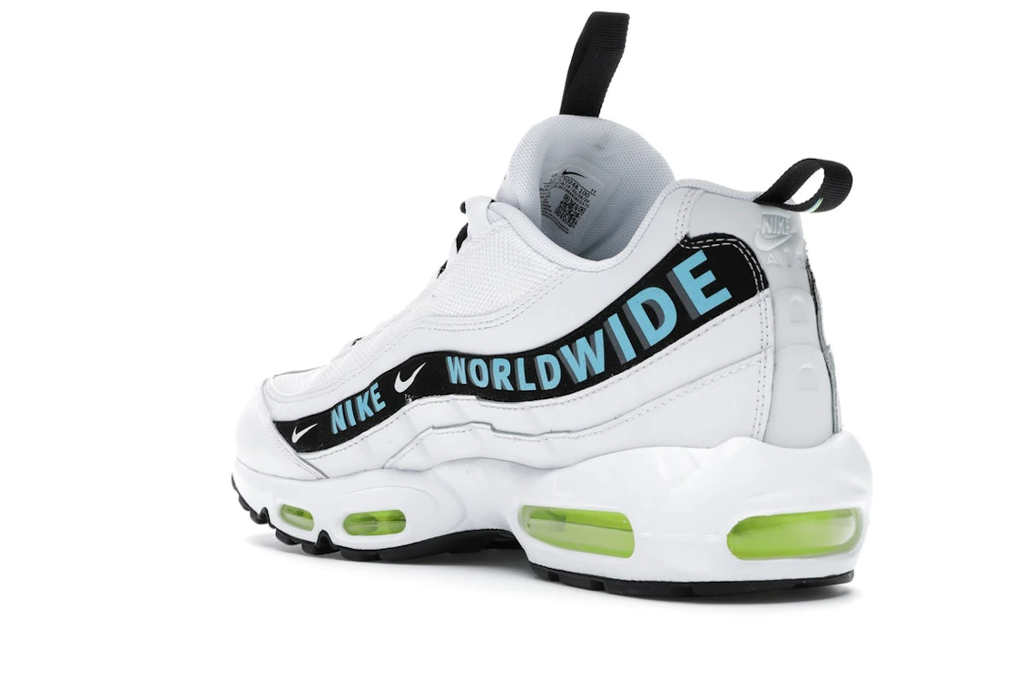Vue 24 de Nike Air Max 95 Worldwide Pack White