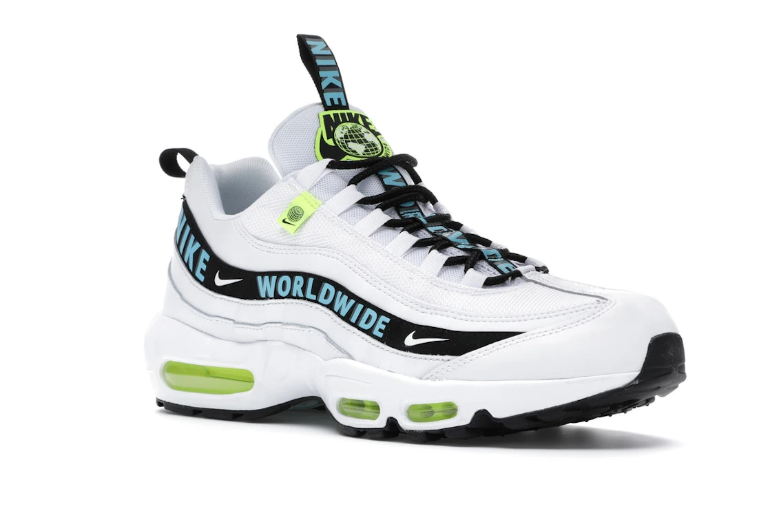 Vue 5 de Nike Air Max 95 Worldwide Pack White