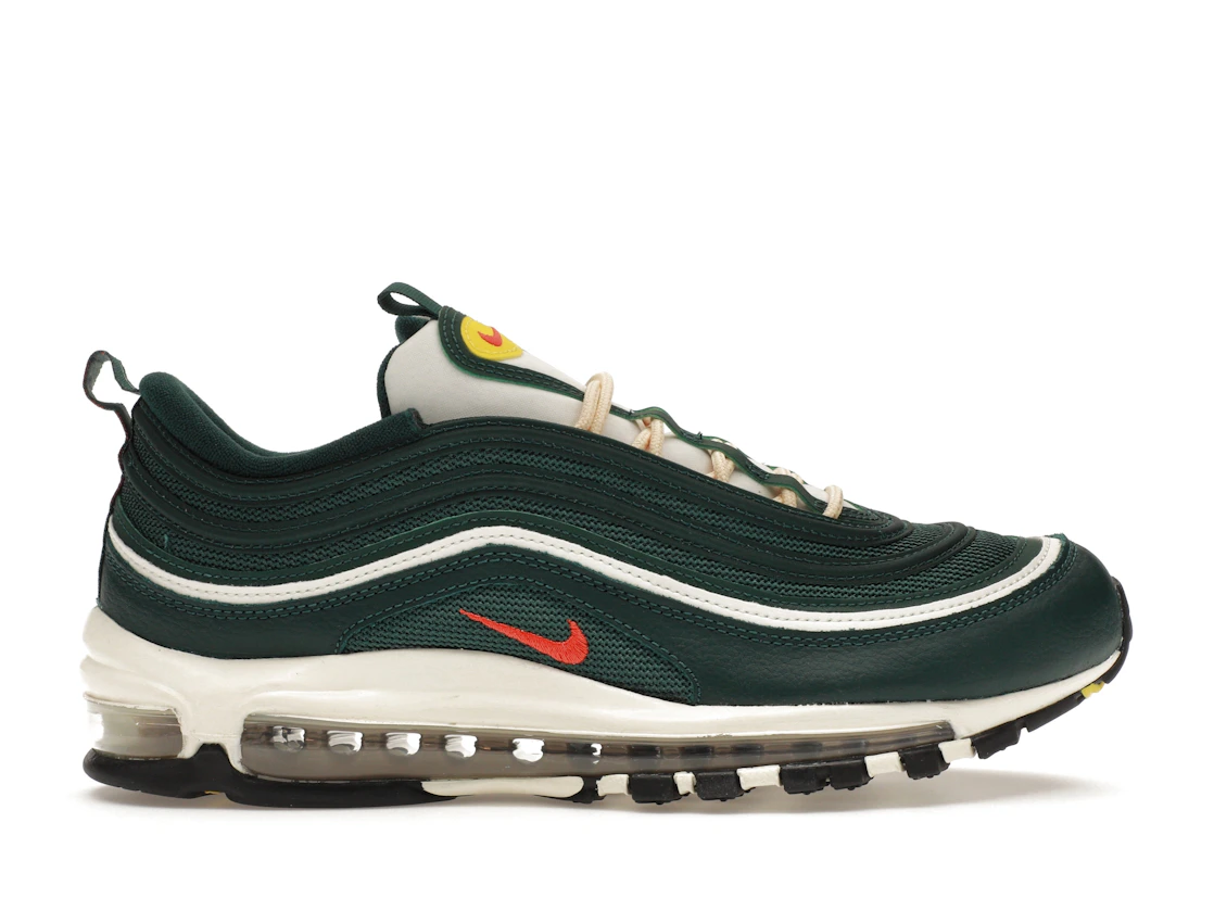 Vue 1 de Nike Air Max 97 SE Athletic Company Pro Green Picante Red
