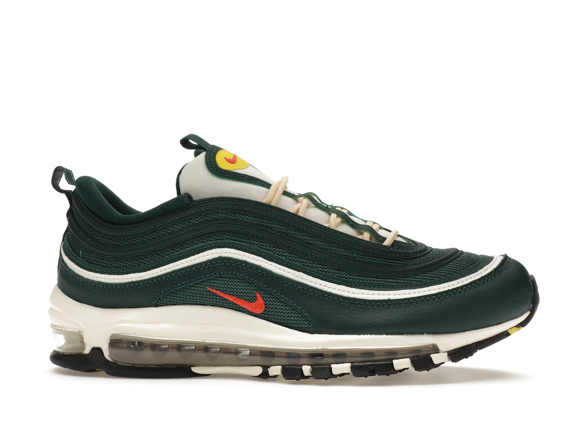 Vue 2 de Nike Air Max 97 SE Athletic Company Pro Green Picante Red