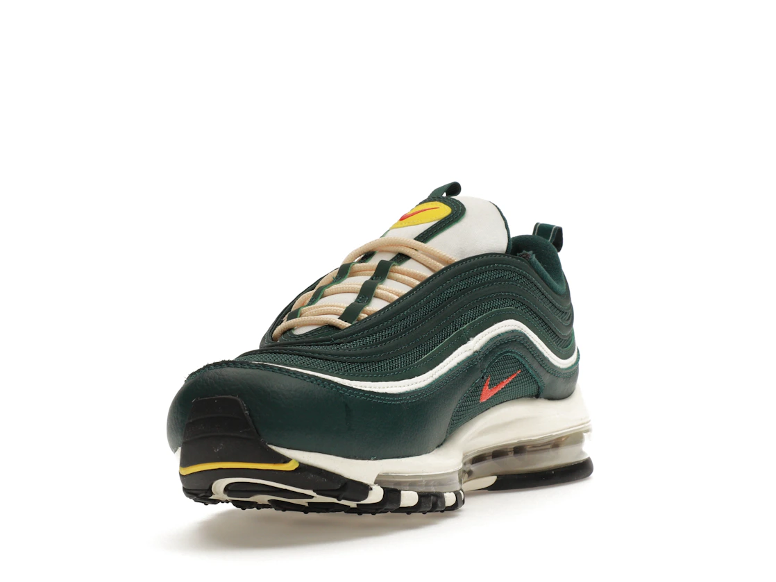 Vue 13 de Nike Air Max 97 SE Athletic Company Pro Green Picante Red
