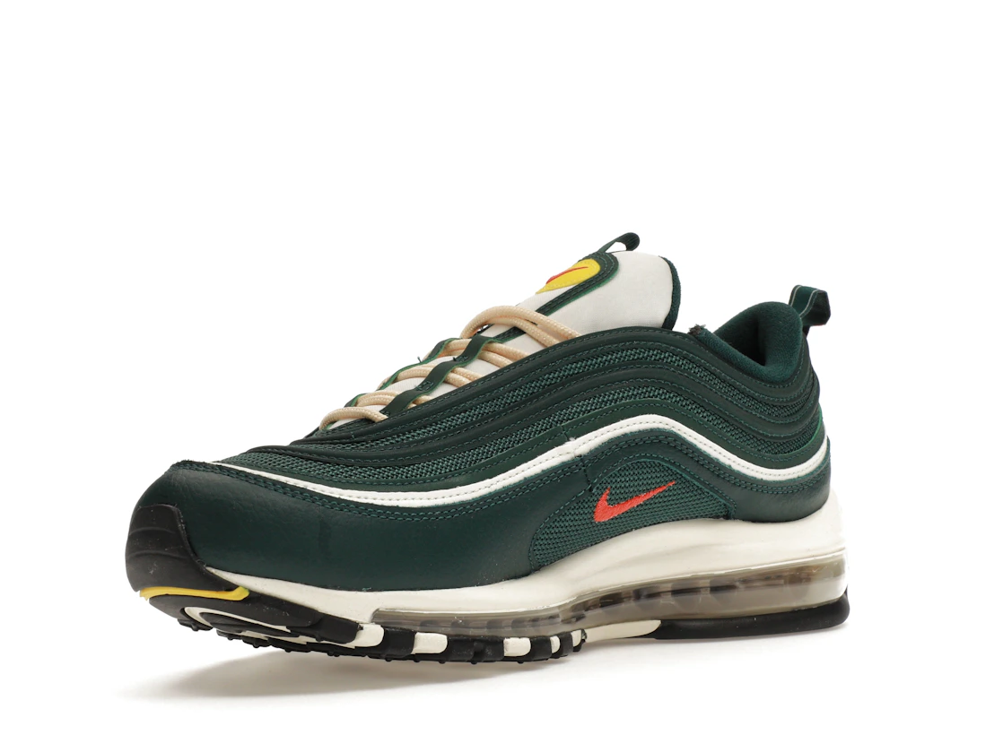 Vue 15 de Nike Air Max 97 SE Athletic Company Pro Green Picante Red