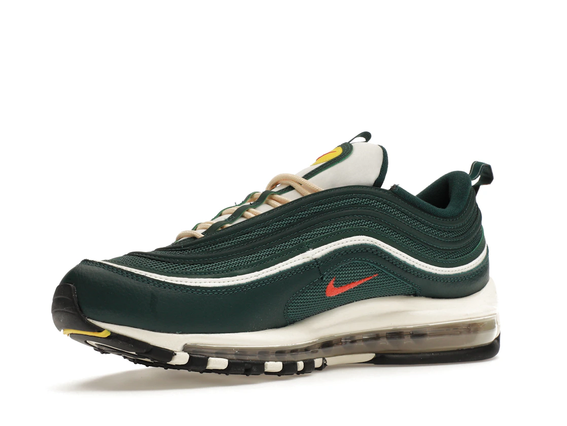 Vue 16 de Nike Air Max 97 SE Athletic Company Pro Green Picante Red