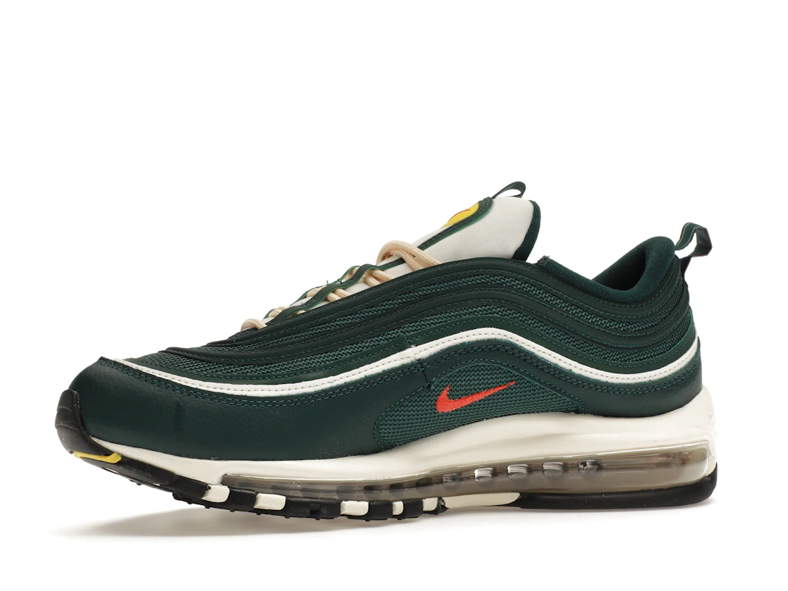 Vue 17 de Nike Air Max 97 SE Athletic Company Pro Green Picante Red