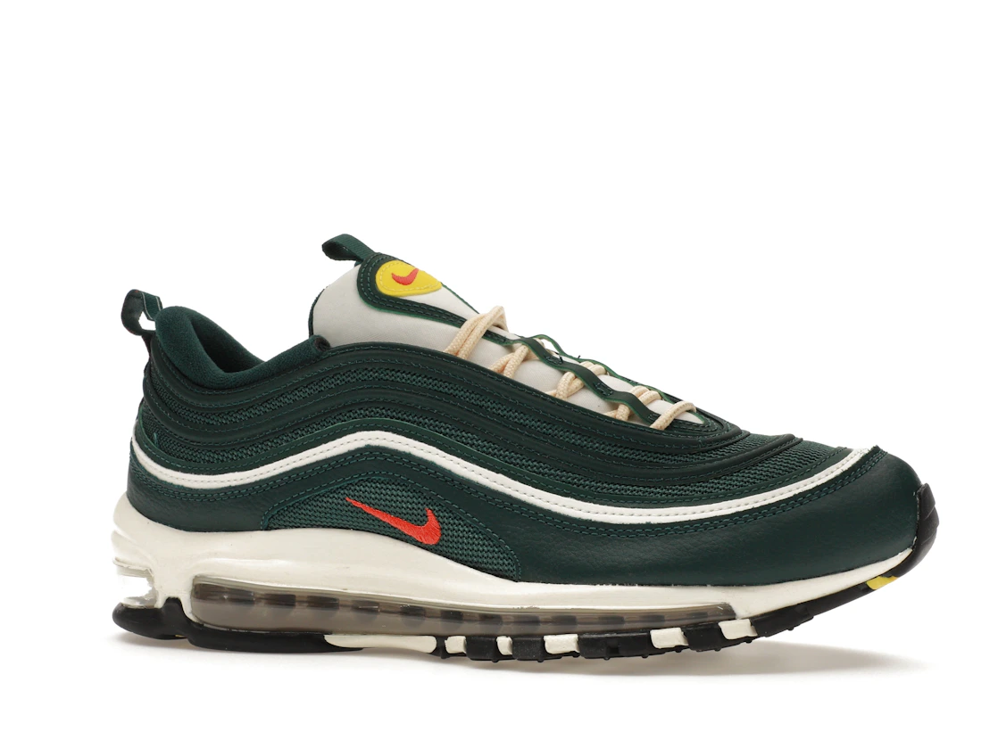 Vue 3 de Nike Air Max 97 SE Athletic Company Pro Green Picante Red