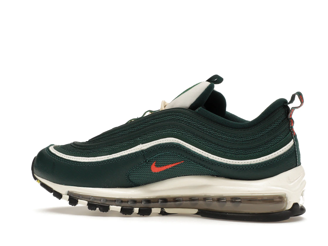 Vue 21 de Nike Air Max 97 SE Athletic Company Pro Green Picante Red