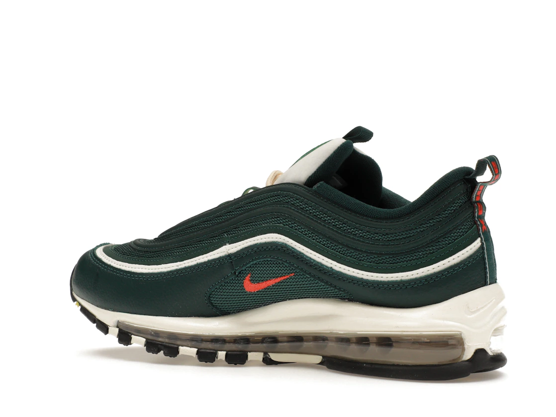 Vue 22 de Nike Air Max 97 SE Athletic Company Pro Green Picante Red
