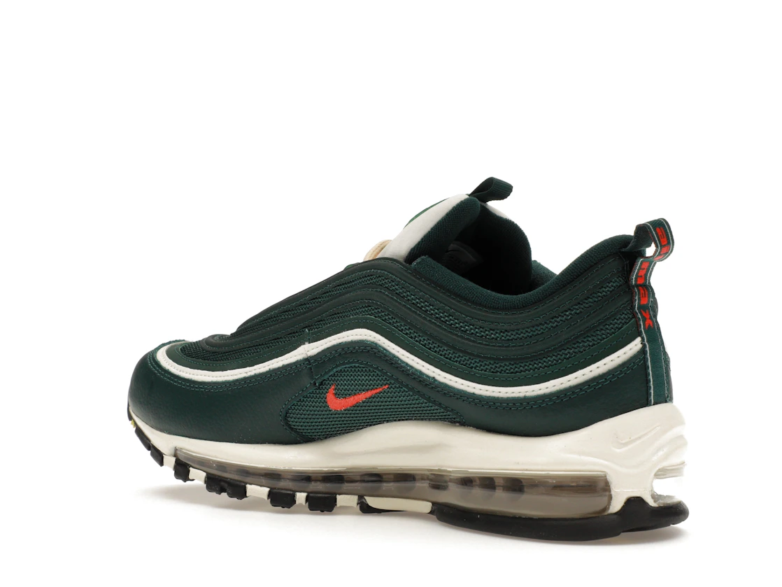 Vue 23 de Nike Air Max 97 SE Athletic Company Pro Green Picante Red
