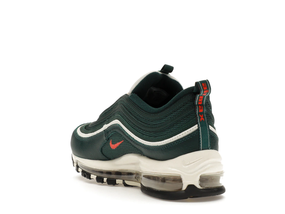 Vue 25 de Nike Air Max 97 SE Athletic Company Pro Green Picante Red