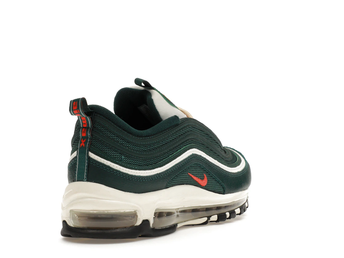 Vue 31 de Nike Air Max 97 SE Athletic Company Pro Green Picante Red