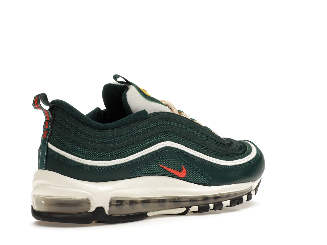 Vue 33 de Nike Air Max 97 SE Athletic Company Pro Green Picante Red