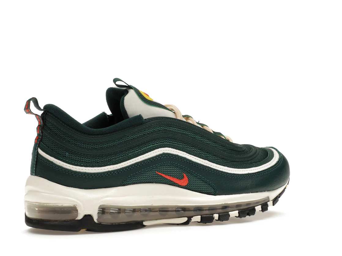 Vue 34 de Nike Air Max 97 SE Athletic Company Pro Green Picante Red