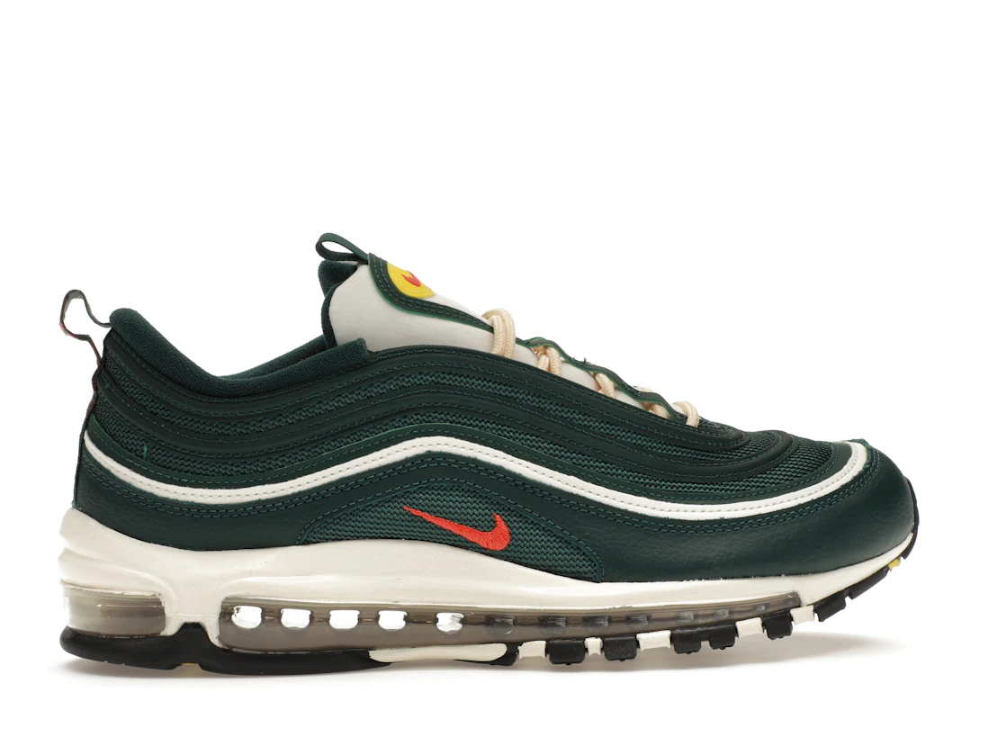 Vue 36 de Nike Air Max 97 SE Athletic Company Pro Green Picante Red