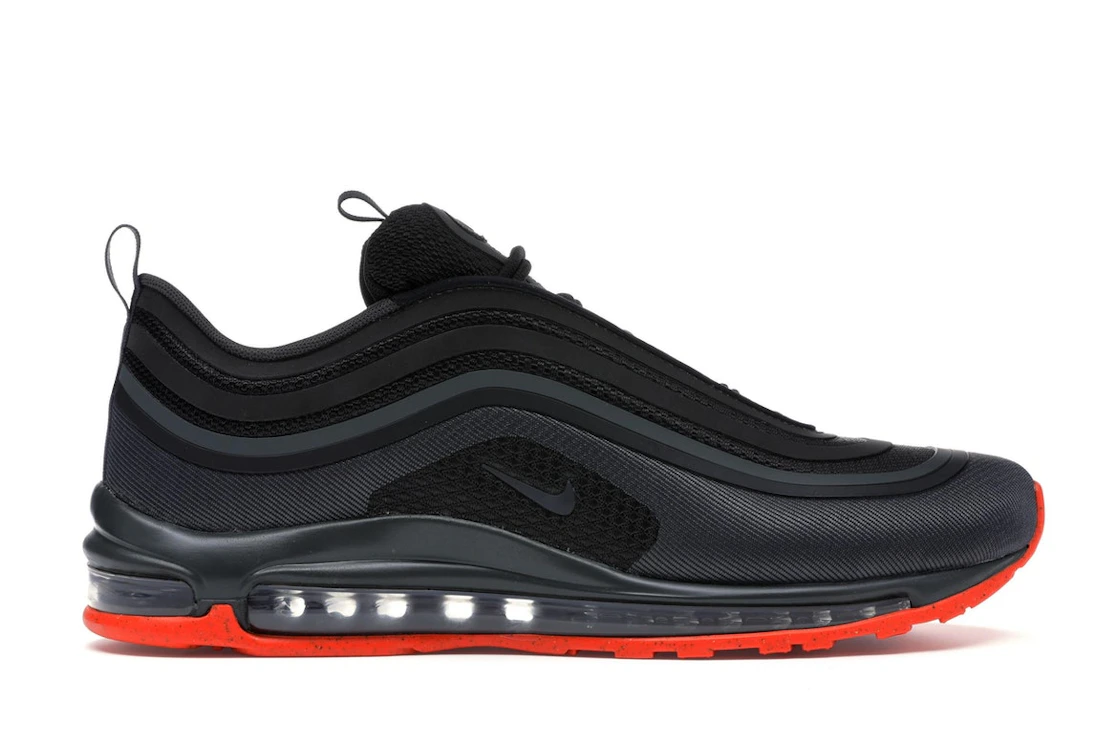 Vue 1 de Nike Air Max 97 Ultra 17 Anthracite Rush Orange