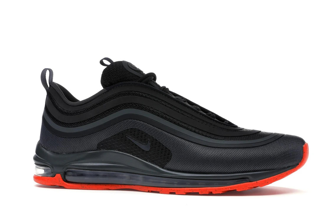 Vue 3 de Nike Air Max 97 Ultra 17 Anthracite Rush Orange