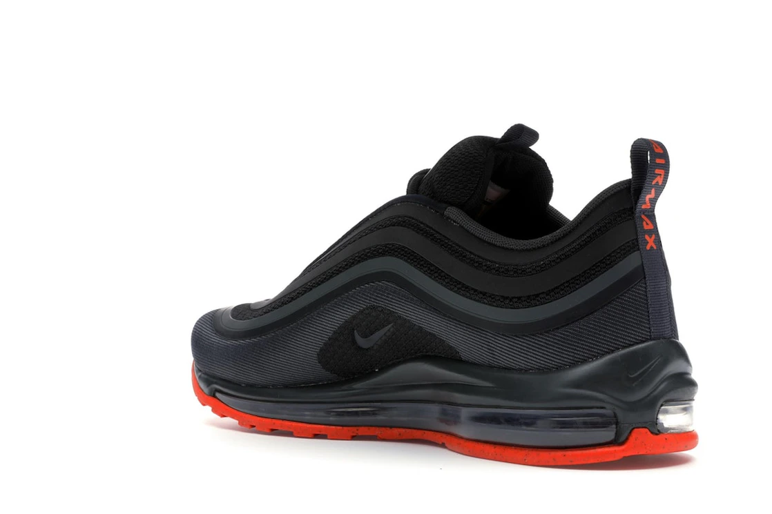 Vue 24 de Nike Air Max 97 Ultra 17 Anthracite Rush Orange