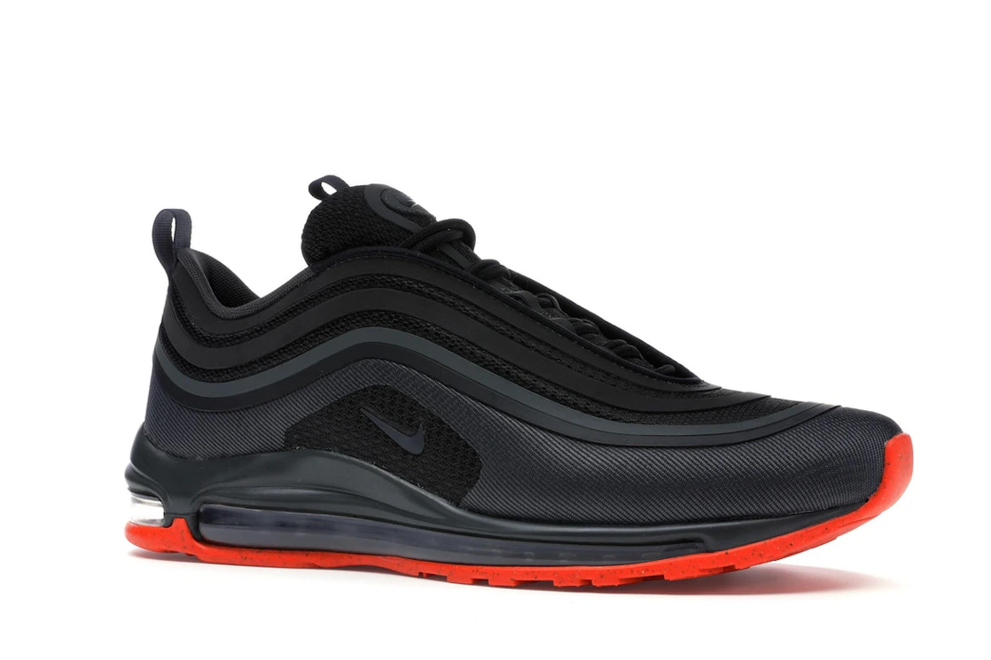 Vue 4 de Nike Air Max 97 Ultra 17 Anthracite Rush Orange