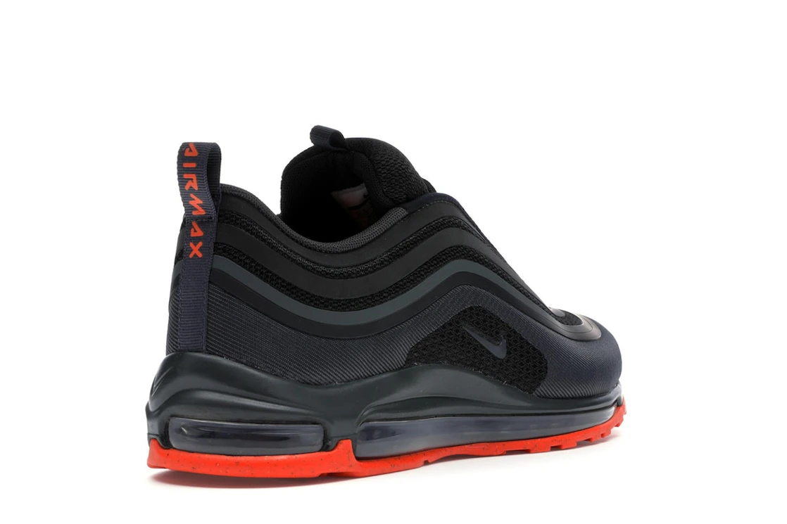 Vue 32 de Nike Air Max 97 Ultra 17 Anthracite Rush Orange