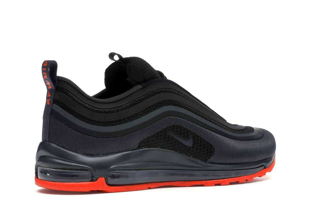 Vue 34 de Nike Air Max 97 Ultra 17 Anthracite Rush Orange