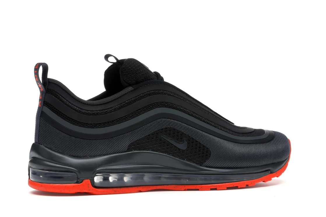 Vue 35 de Nike Air Max 97 Ultra 17 Anthracite Rush Orange