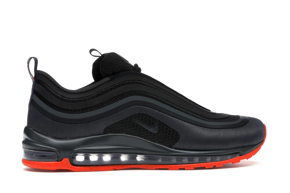 Vue 36 de Nike Air Max 97 Ultra 17 Anthracite Rush Orange