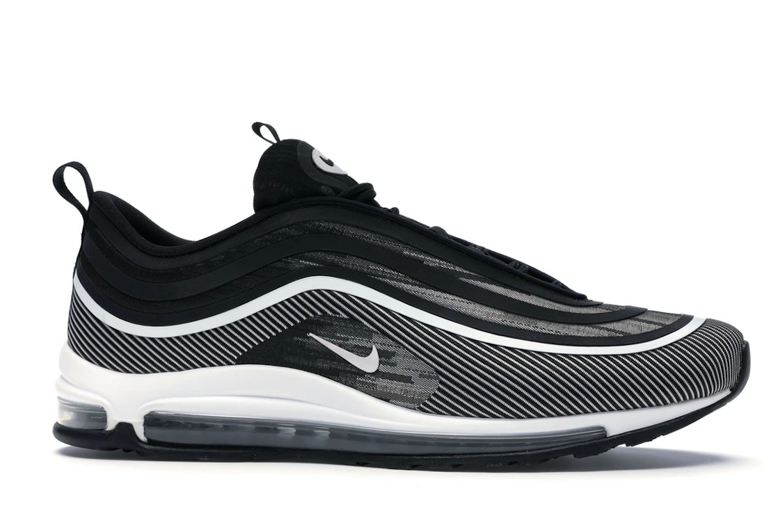 Vue 2 de Nike Air Max 97 Ultra 17 Black White