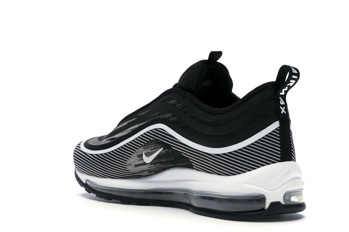 Vue 24 de Nike Air Max 97 Ultra 17 Black White