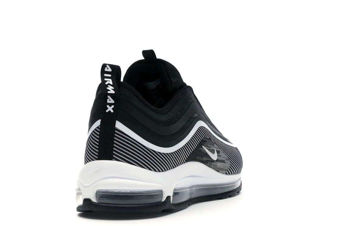 Vue 30 de Nike Air Max 97 Ultra 17 Black White